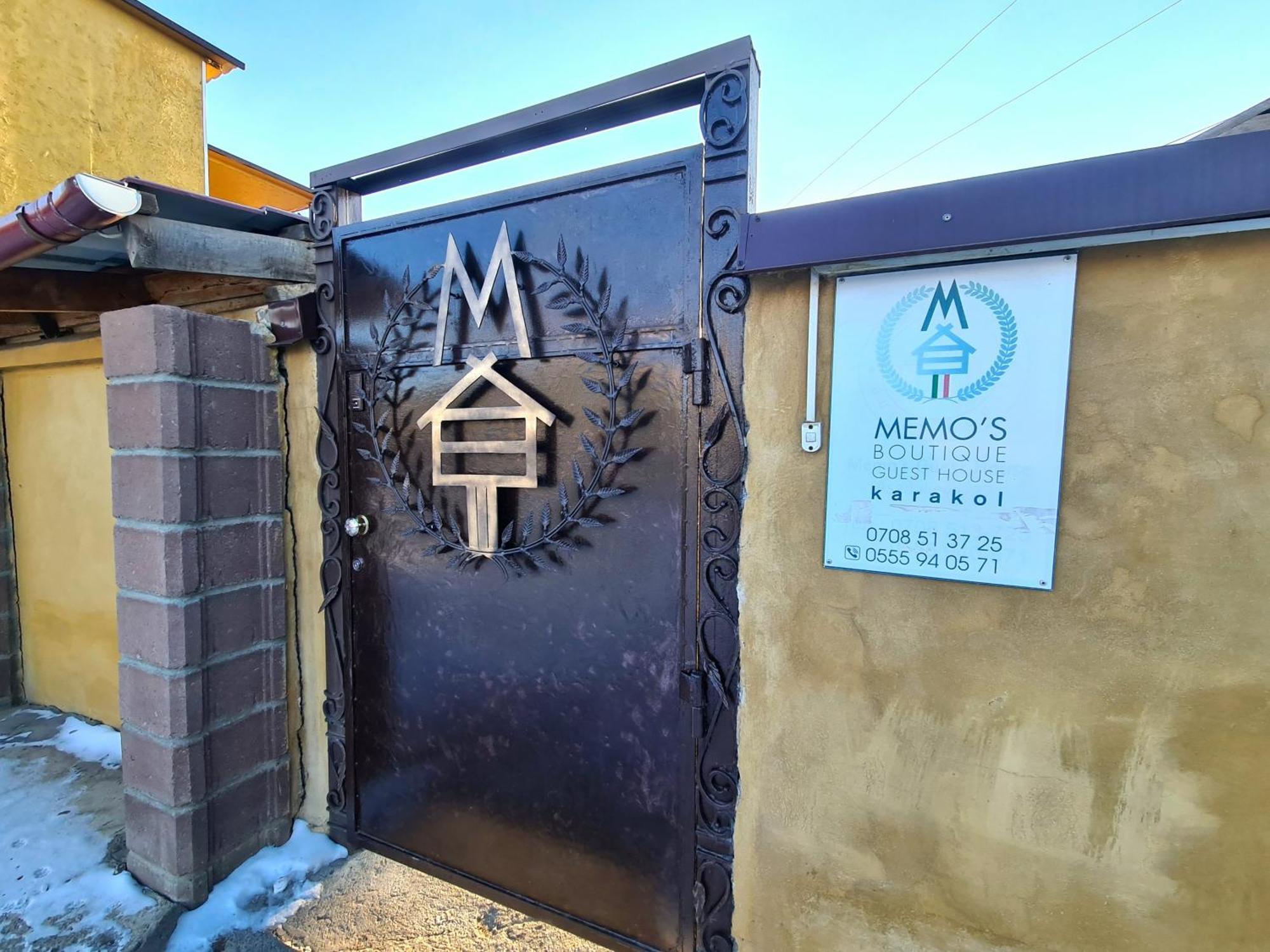 Memo'S Boutique Guesthouse Каракол Экстерьер фото